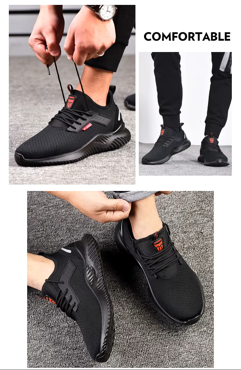Comfortable fit, lacing up shoe